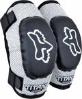 Fox PeeWee Titan Elbow Guard Black/silver M/L