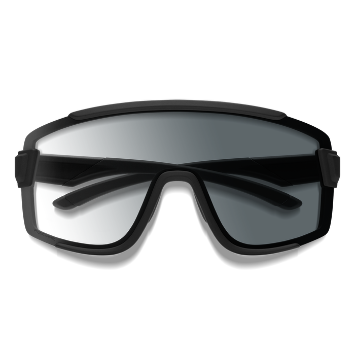 Smith Wildcat Sunglasses Matte Black/ChromaPop Photochromic Clear To Grey