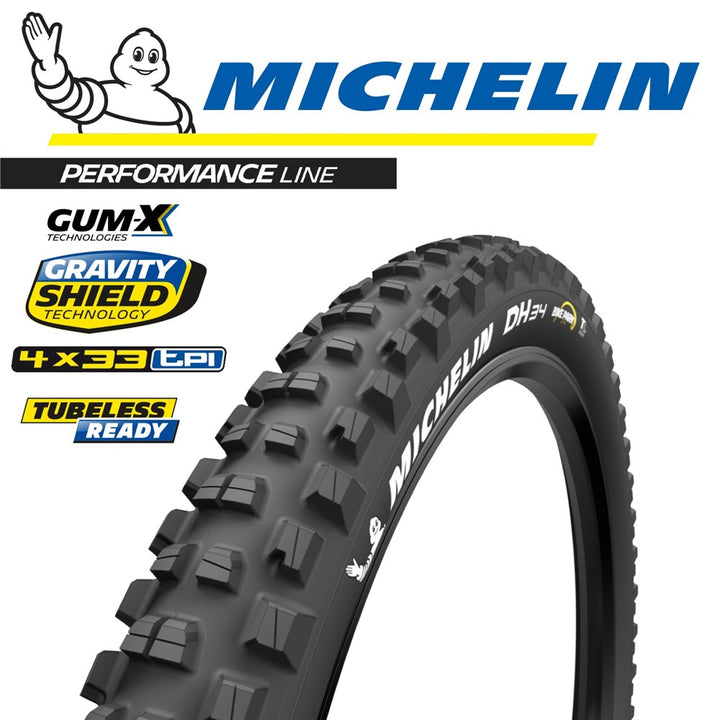 Michelin DH34 Bike Park 27.5 x 2.4 Tyre