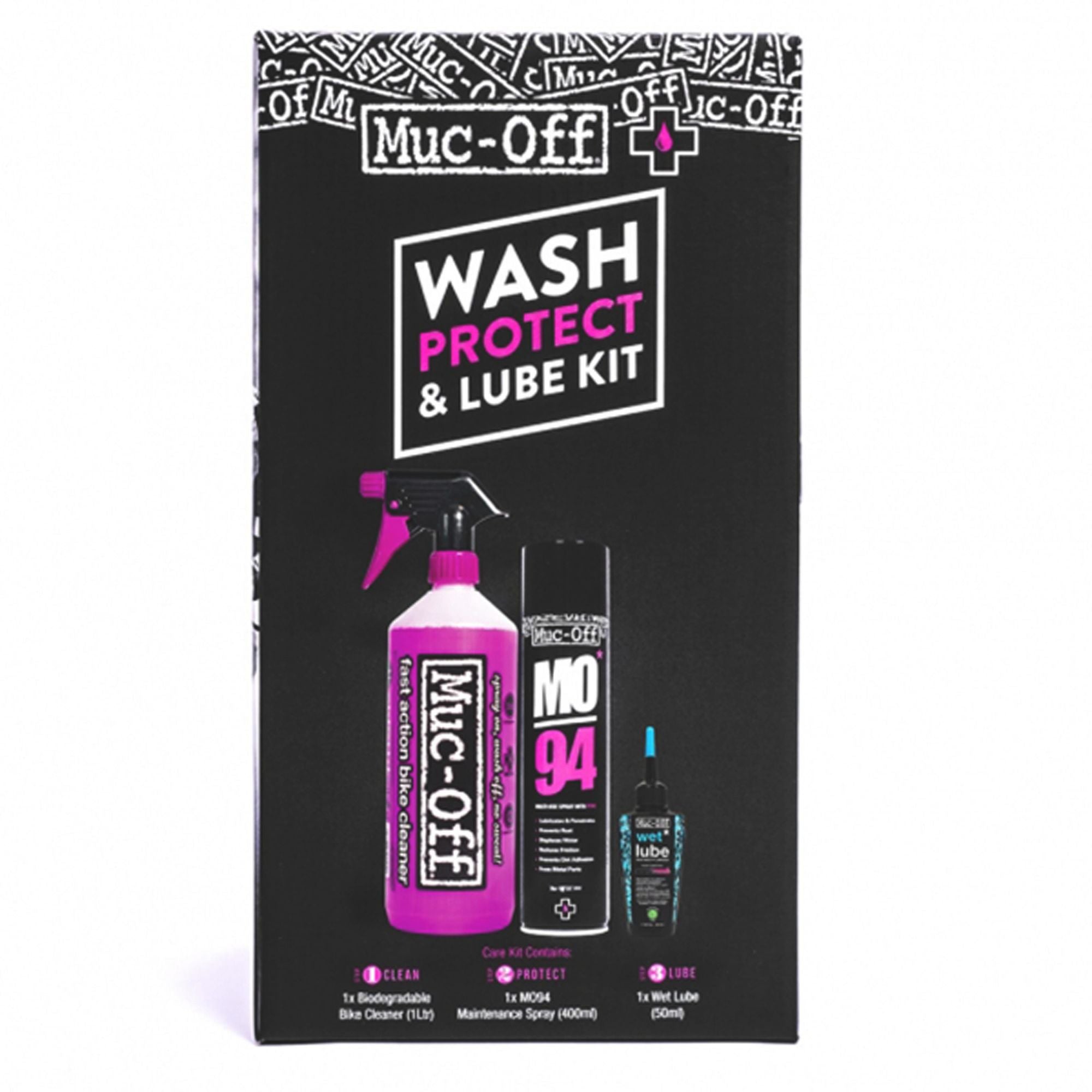 Muc-Off Clean/Protect/Lube Kit-Wet