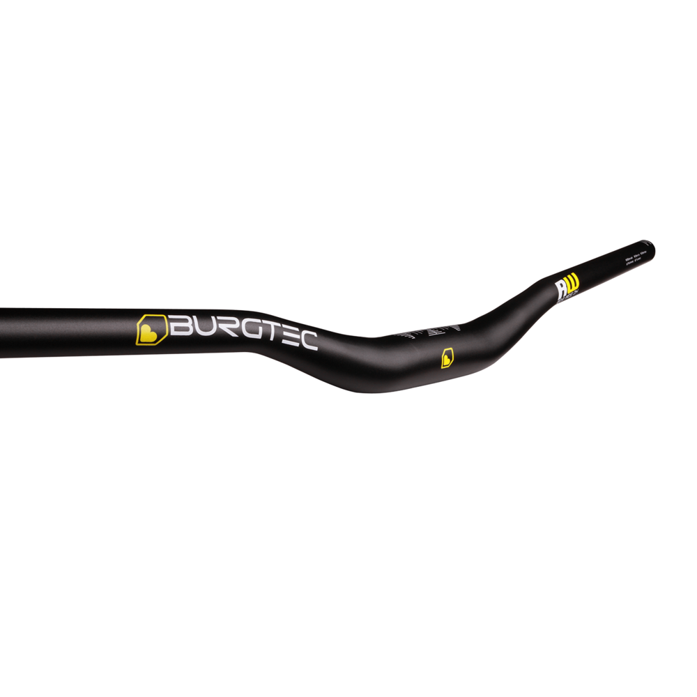 Burgtec Ride Wide Alloy 35mm Bar 50mm Rise Black