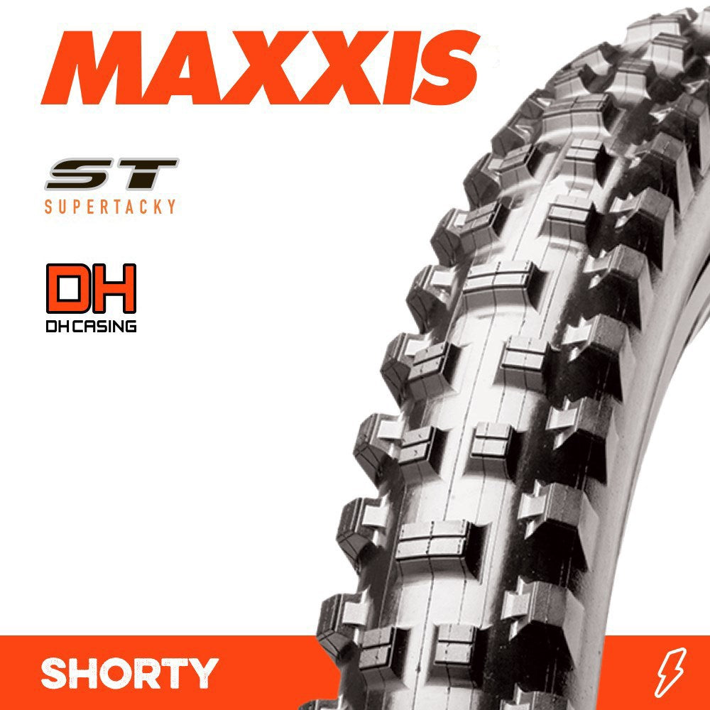 Maxxis Shorty 27.5" x 2.4 DH ST Wire Tyre
