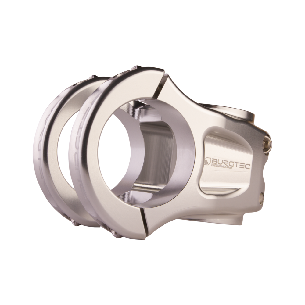 Burgtec Enduro MK3 Stem 35mm x  42.5mm Rhodium Silver
