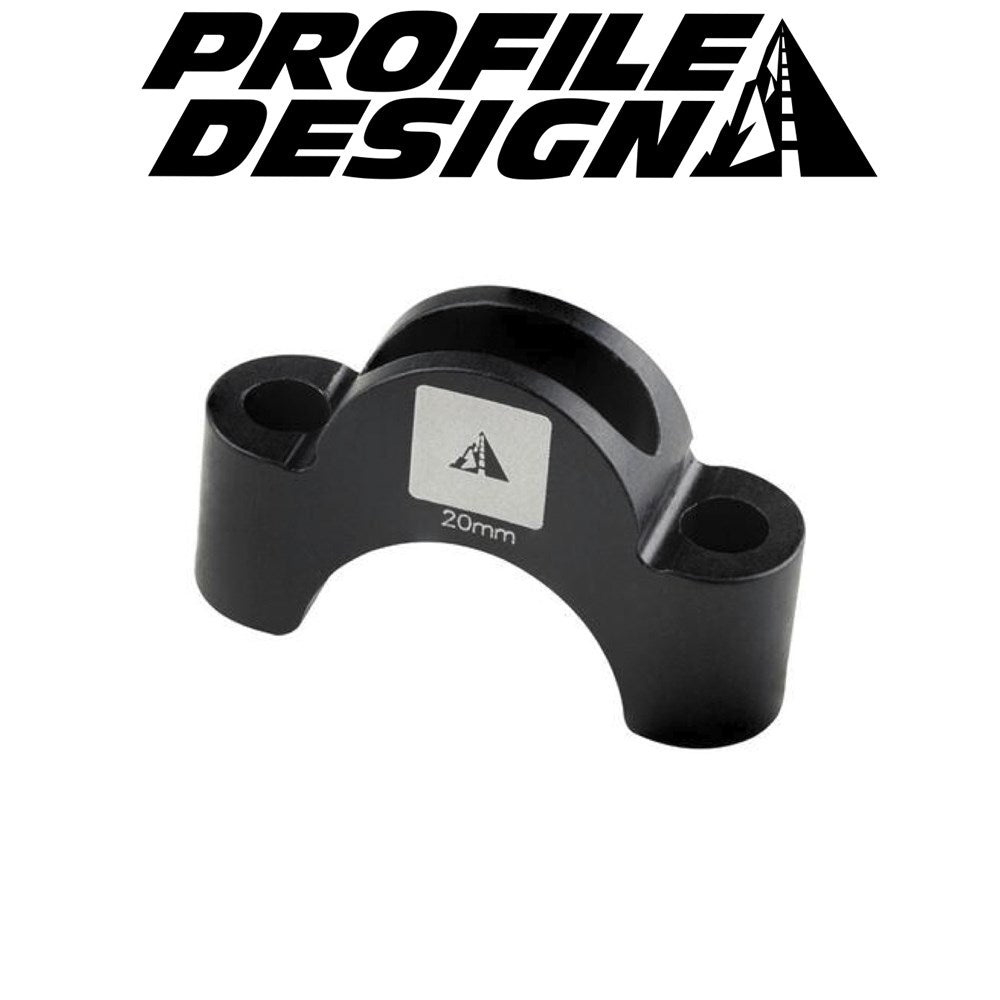 Aerobar Padding Riser Profile Design 20mm Aerobar Bracket Riser Kit – Just Ride
