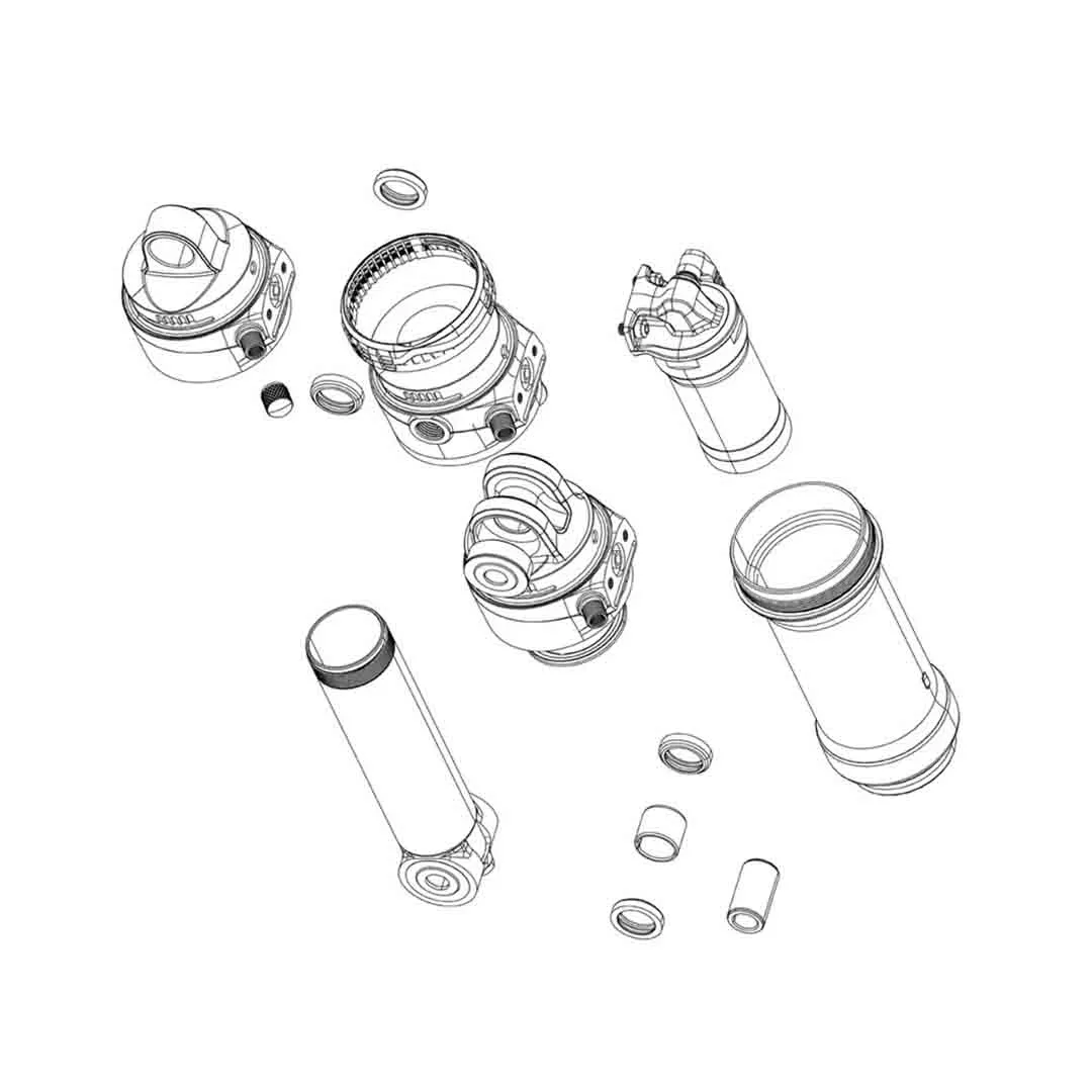 RockShox Super Deluxe C1 Negative Volume Reducer Kit