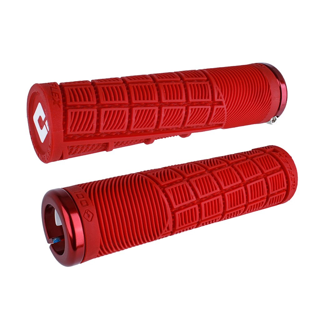 ODI Reflex V2.1 Lock-On 135mm Grip Red