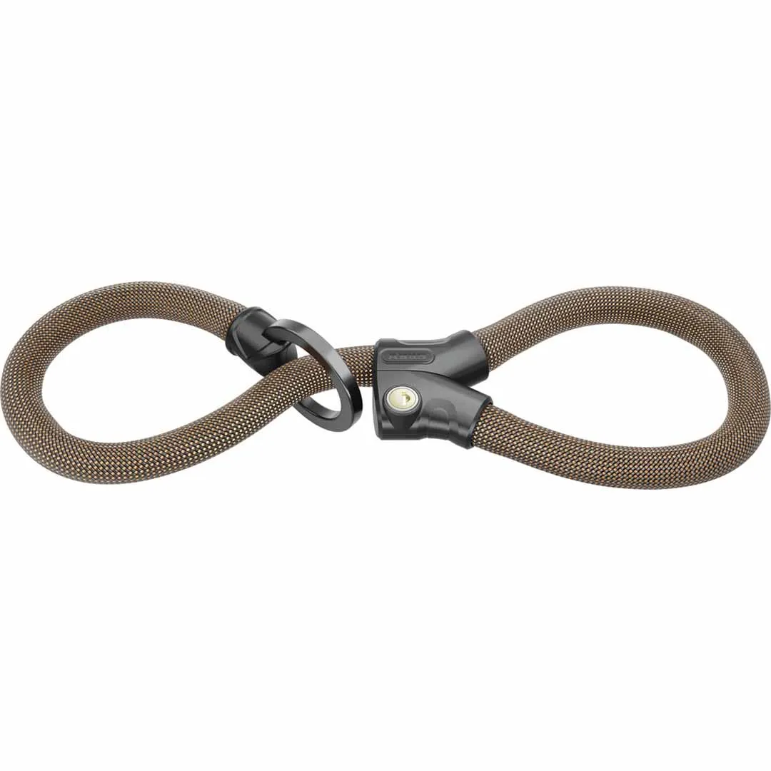 Abus Infinity Loop 1806 140cm Key Lock Autumn Orange