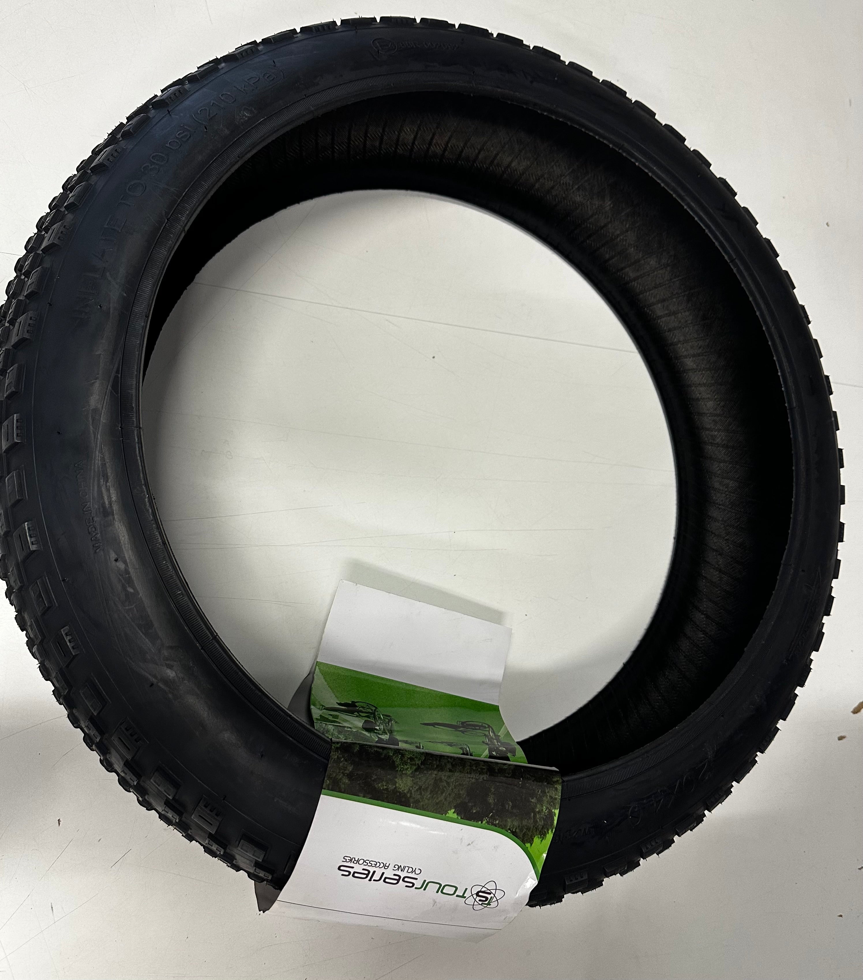 Tour Series 20" x 4.0 Fat Tyre Black