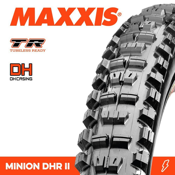 Maxxis Minion DHR II 27.5 X 2.50 3CG DH TR E-25