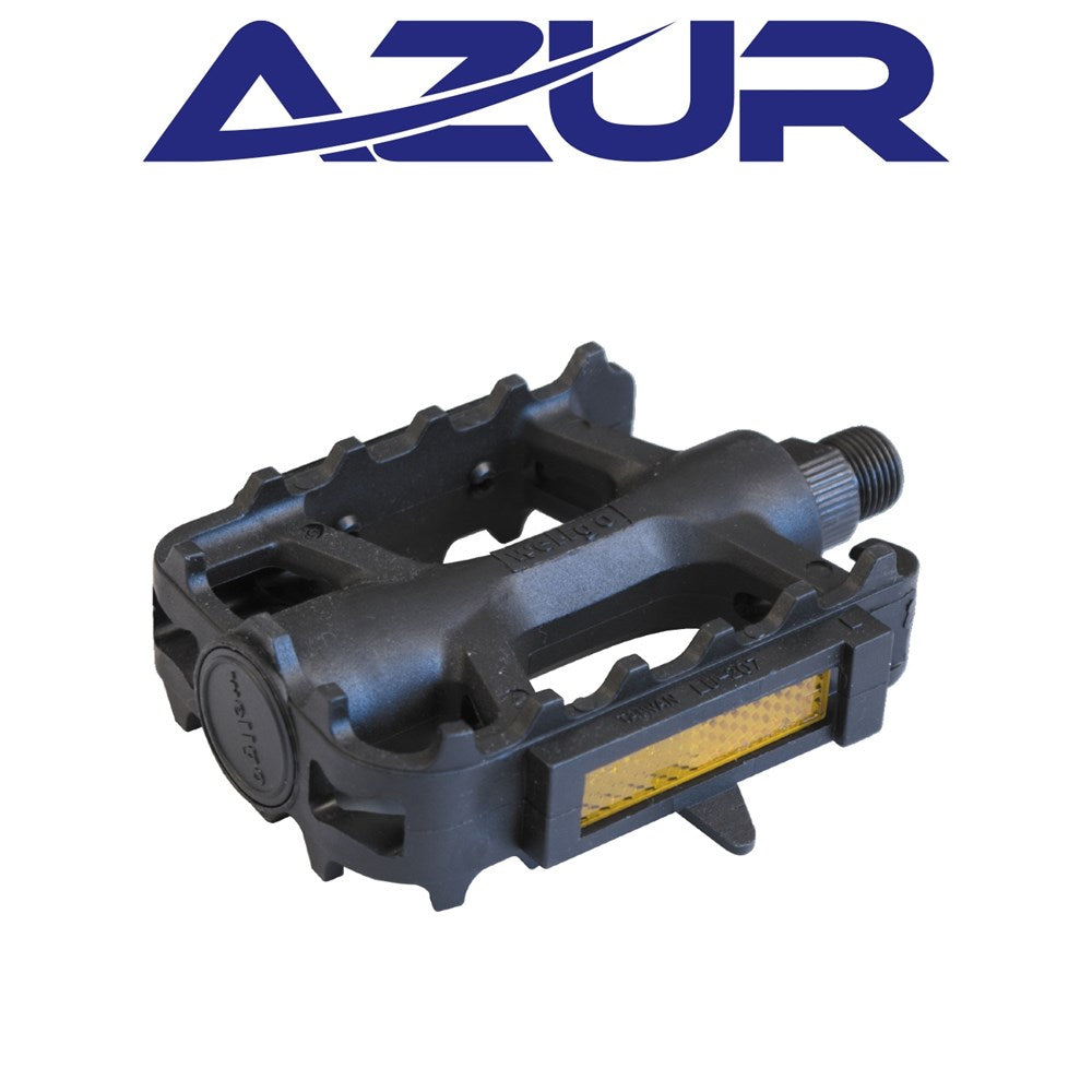 Azur 9/16" Plastic Flat Pedal