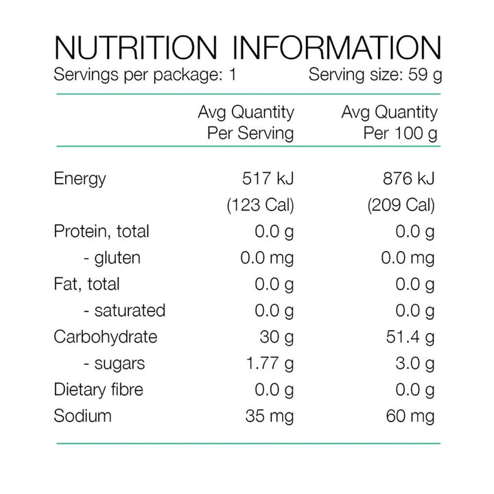 Pure Fluid Energy Gell 30g Carbs Apple Pie 50g