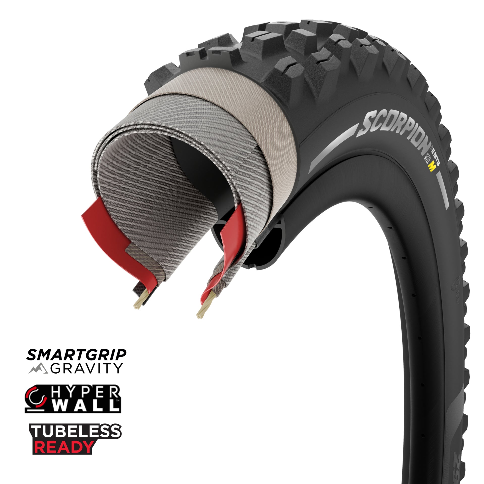 Pirelli Scorpion E-MTB Mixed Terrain Hyperwall 27.5 x 2.6