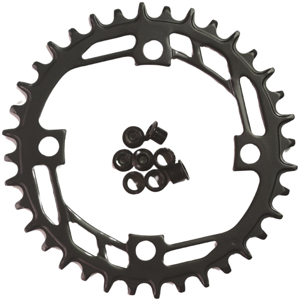 ProWheel 34T 104BCD N/W E-Bike Compatible Chainring Black