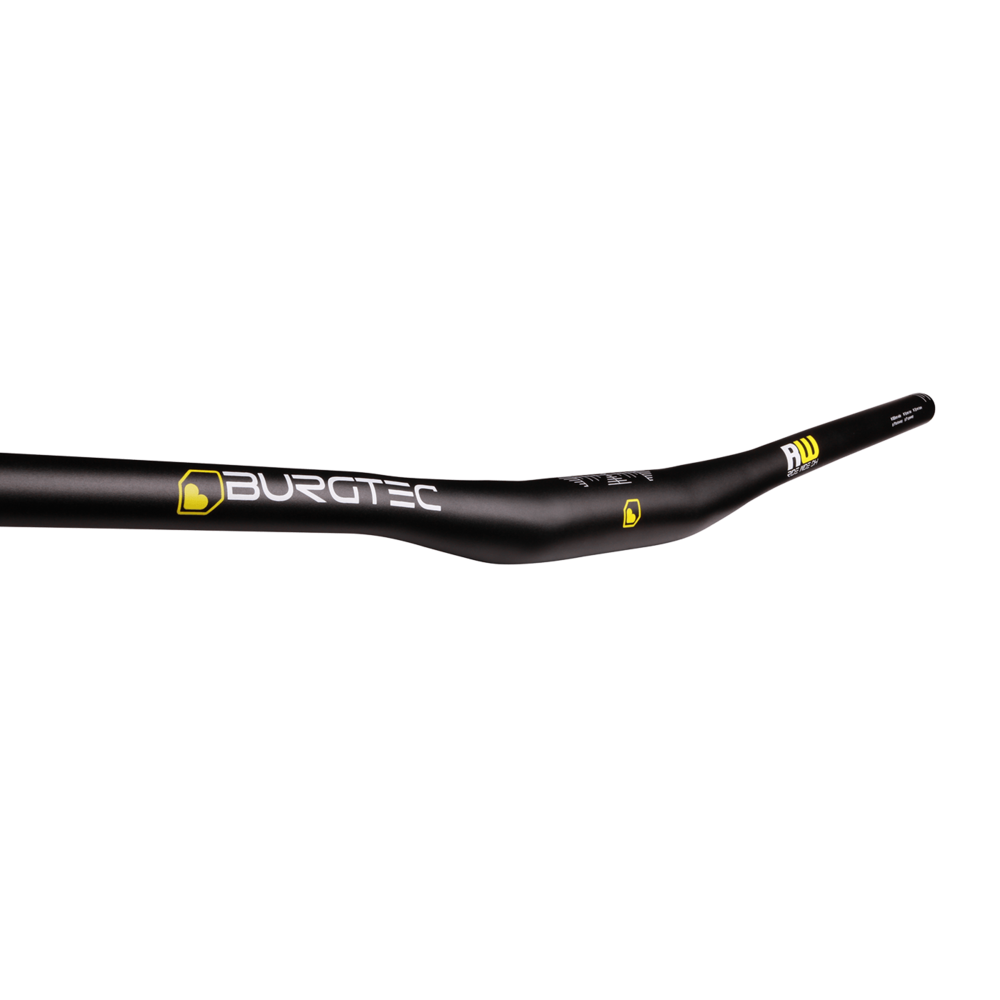 Burgtec Ride Wide Alloy 35mm Bar 50mm Rise Black