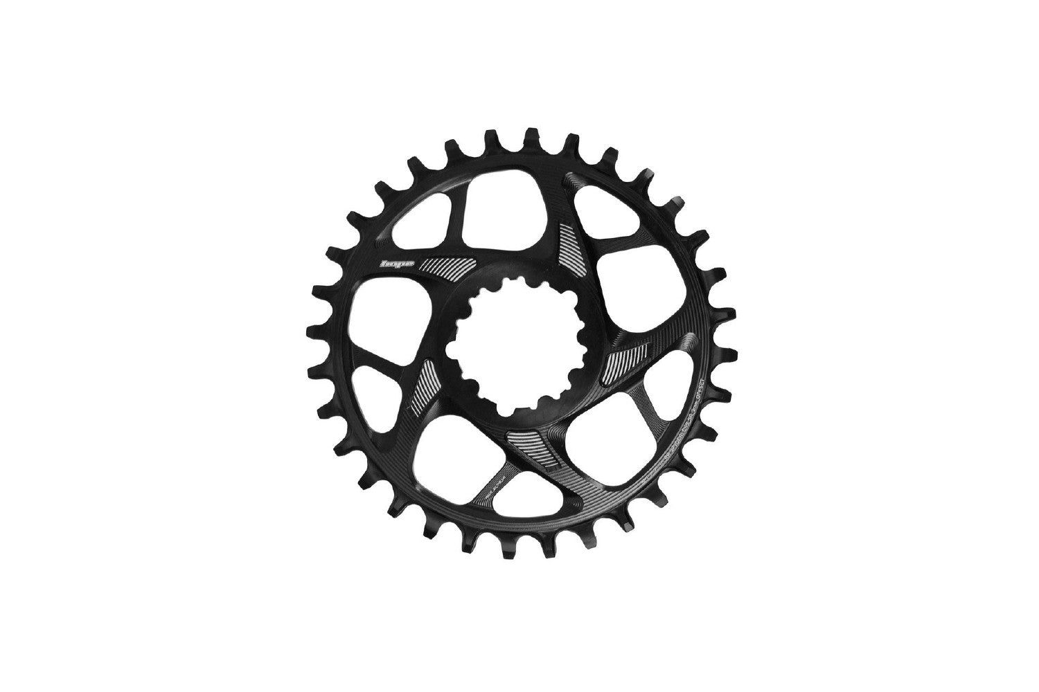 Hope R22 Spiderless Chainring SR3 32T Black