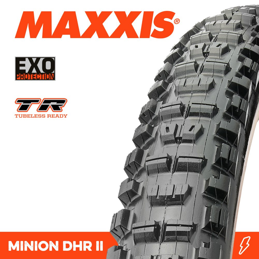 Maxxis DHR II 27.5 x 2.4WT EXO TR Tanwall E-25