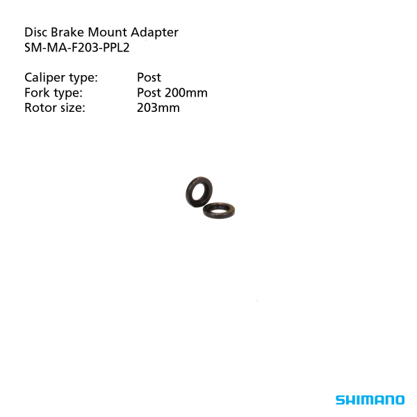 Shimano SM-MA-F203-P/PL2 Brake Mount Adapter