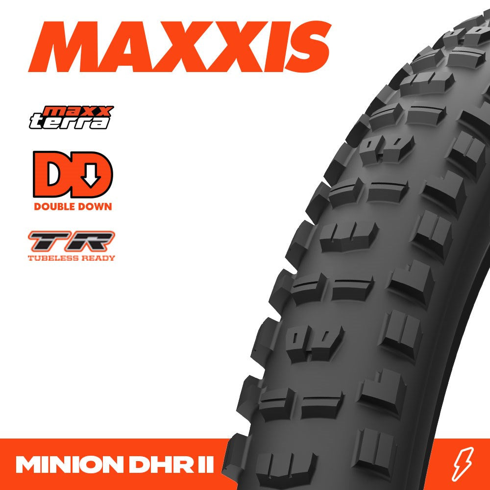 Maxxis DHR II 29" x 2.4WT MaxxTerra DD Gen 2 E-25 Tyre