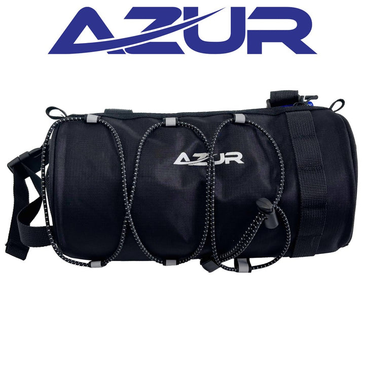 Azur Handlebar Roll Bag Black