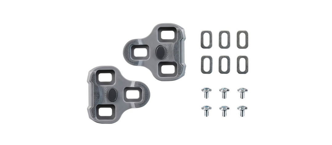 Look Keo Grip Road Cleats Grey