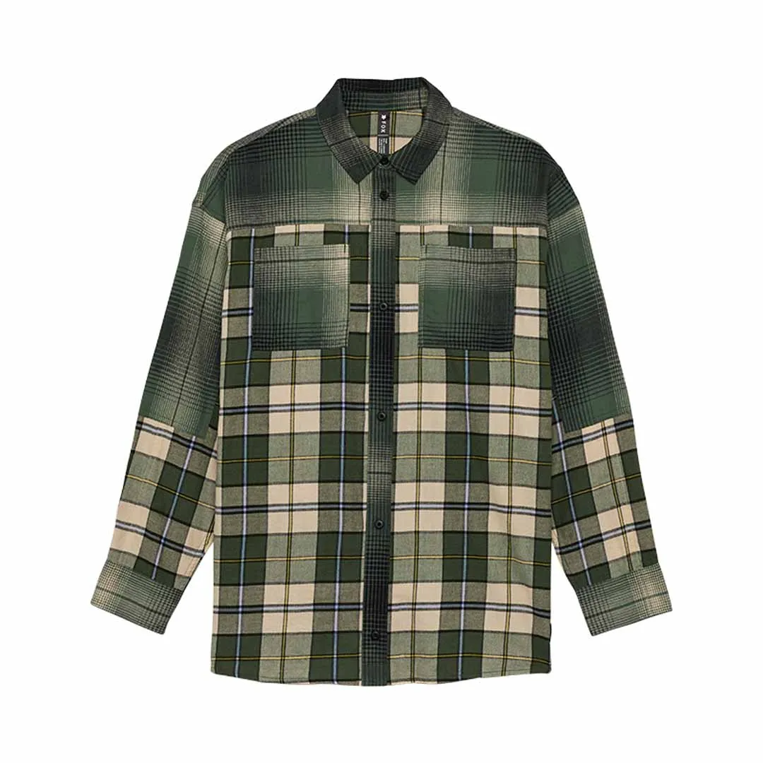 Fox Oversized Flannel Women's Shirt