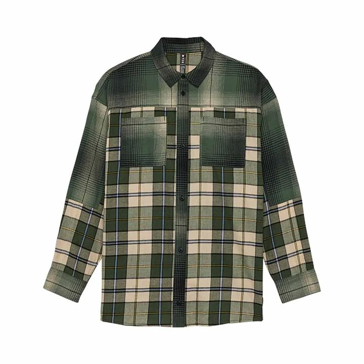Fox Oversized Flannel Women's Shirt