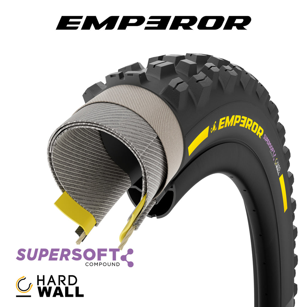 Pirelli Emperor 29" x 24 Super Soft Compound HardWall Team Tyre