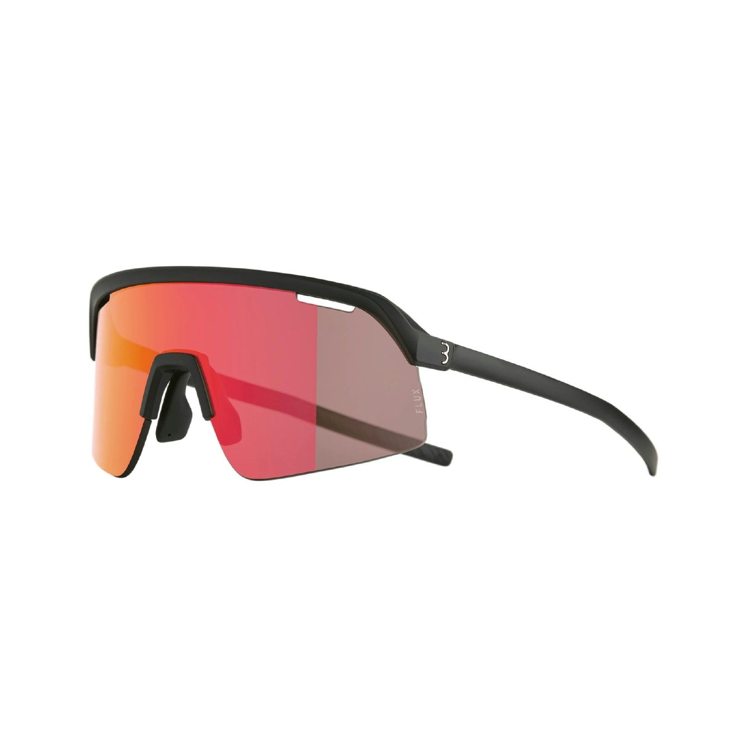 BBB Valor Flux Matt Black Red BSG-81