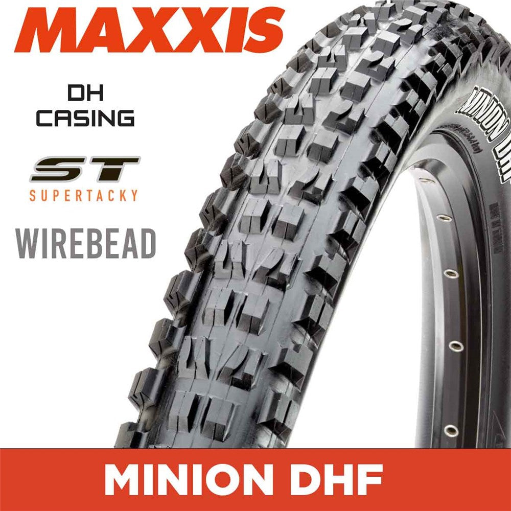 Maxxis Minion DHF 26" x 2.5ST DH Wire E-25