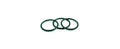 Black Bearing 24mm Spacer x 3
