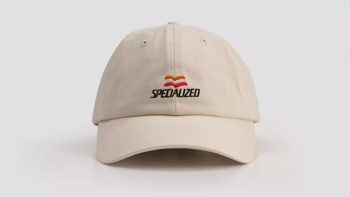 Specialized Flag Graphic 6-Panel Dad Hat White Mountains OSFA