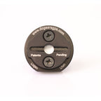 Dog Ears Replacement Plate Kit Black (for Wahoo/Garmin QR Mount)