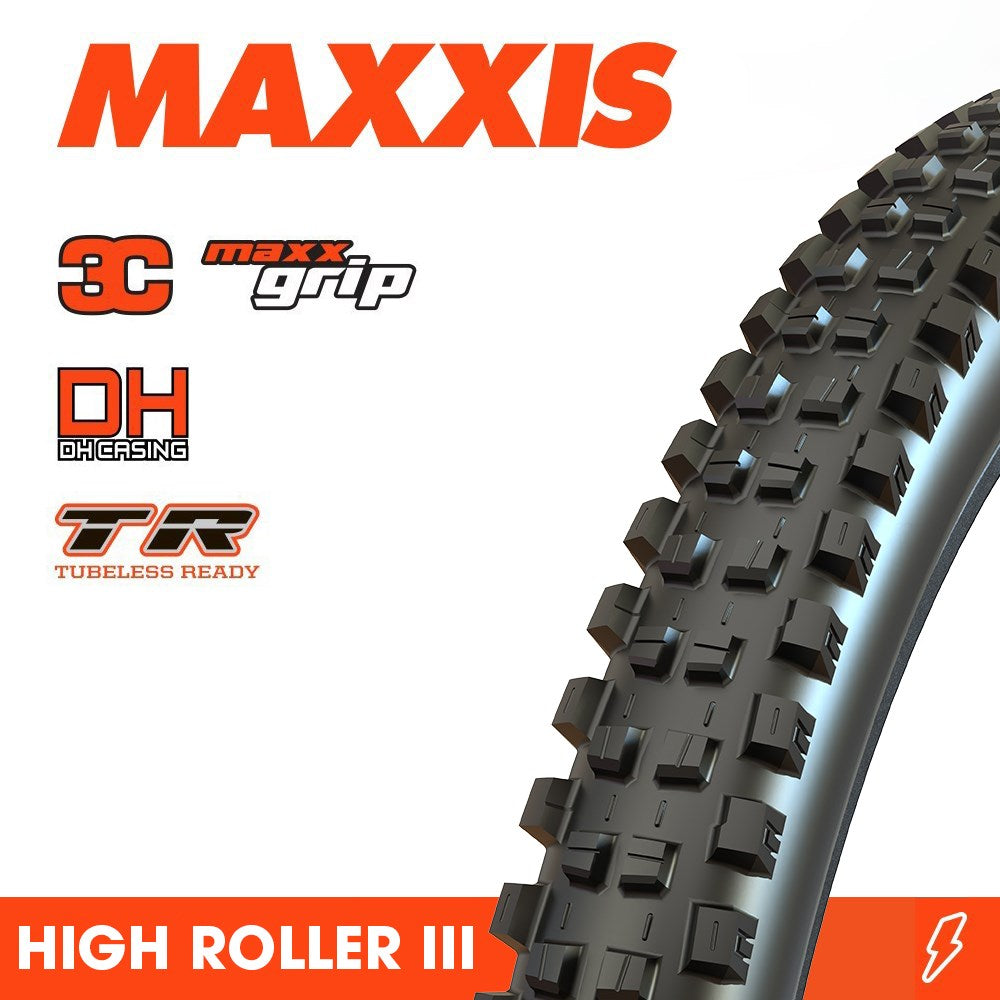 Maxxis High Roller III 29 x 2.4 3C Grip DH E-25