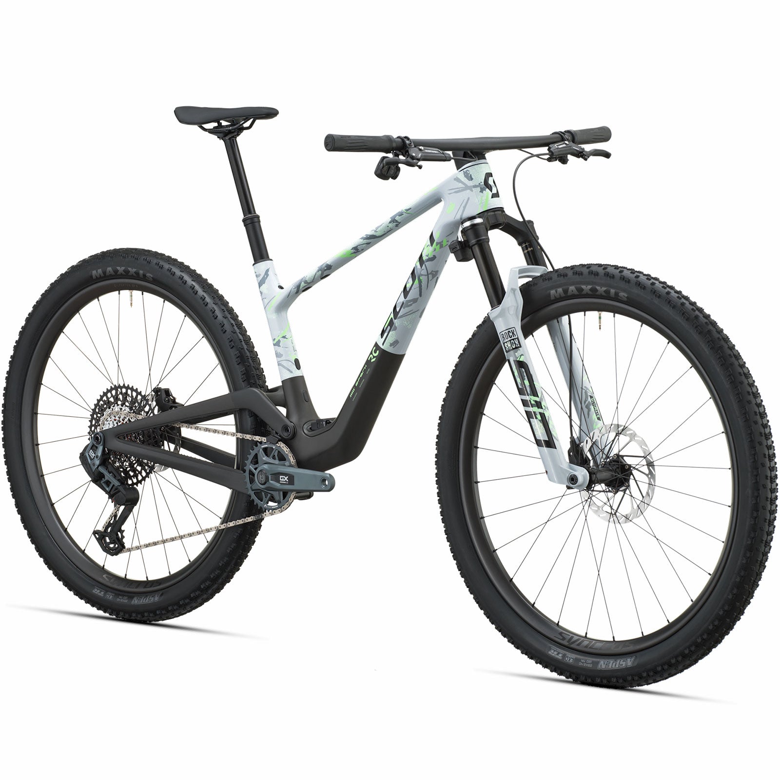 Scott Spark RC World Cup Cumulus White/Carbon Black M