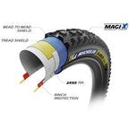 Michelin E-Wild Race Line Rear 29" x 2.6 Tyre