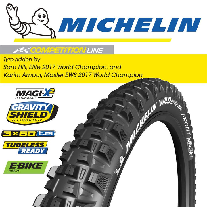 Michelin Wild Enduro Front Magi-X2 27.5 x 2.4 Foldable