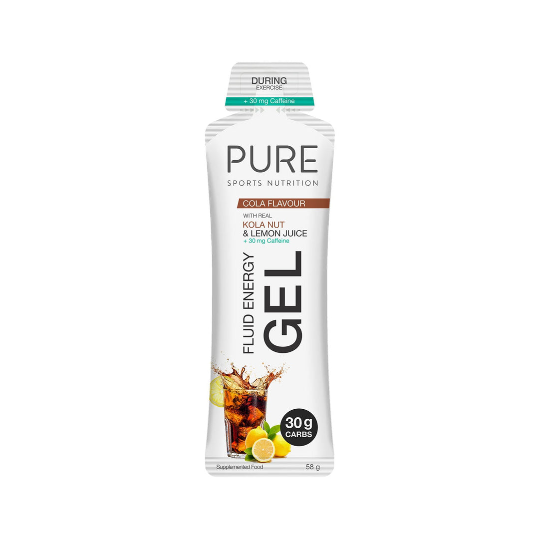 Pure Energy Gel Cola + Caffeine 35g Single