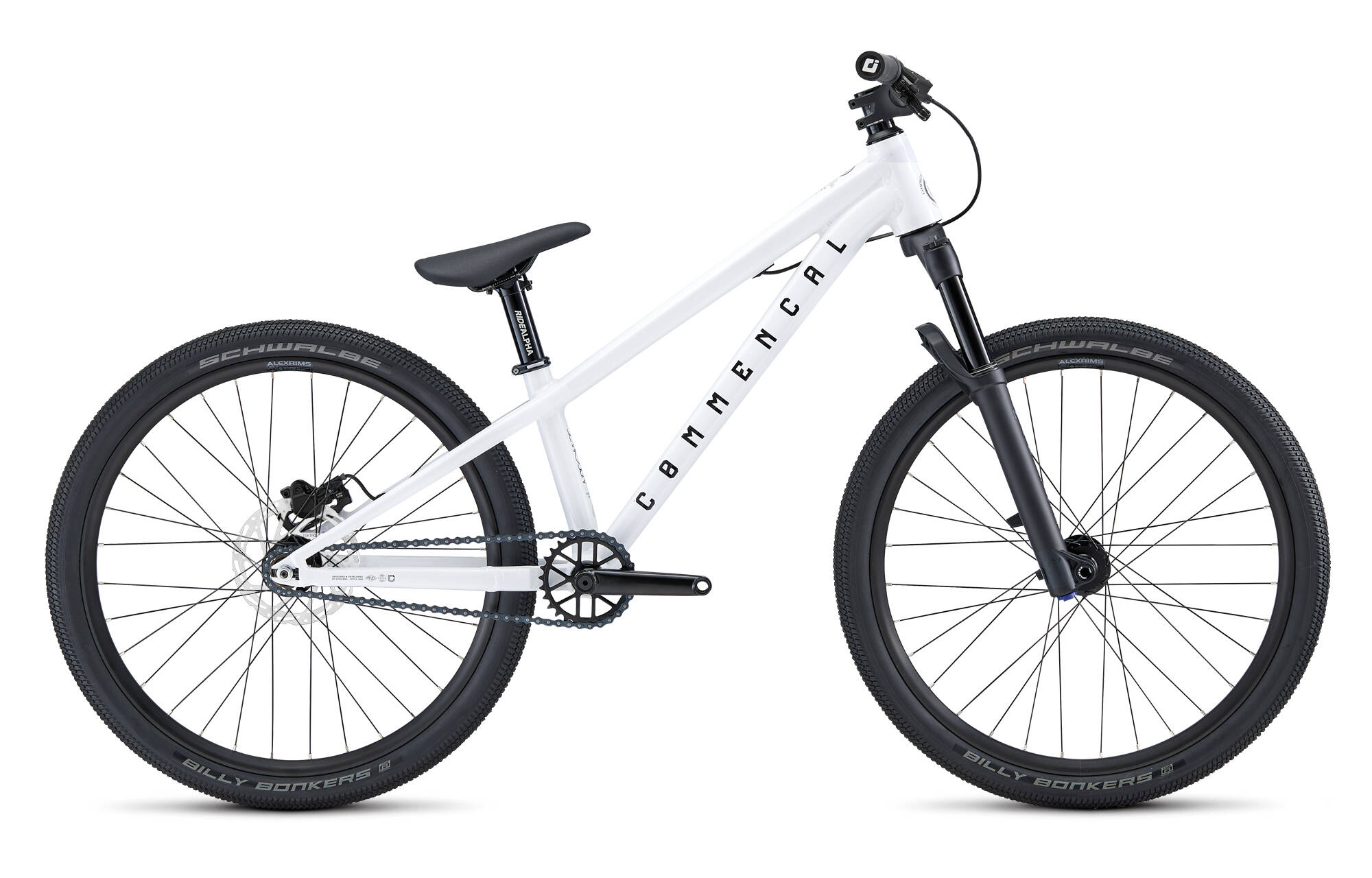 2026 Commencal Absolute 24 Pure White