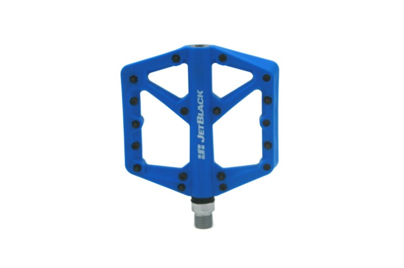 Jet Black Thermolite MTB Pedals