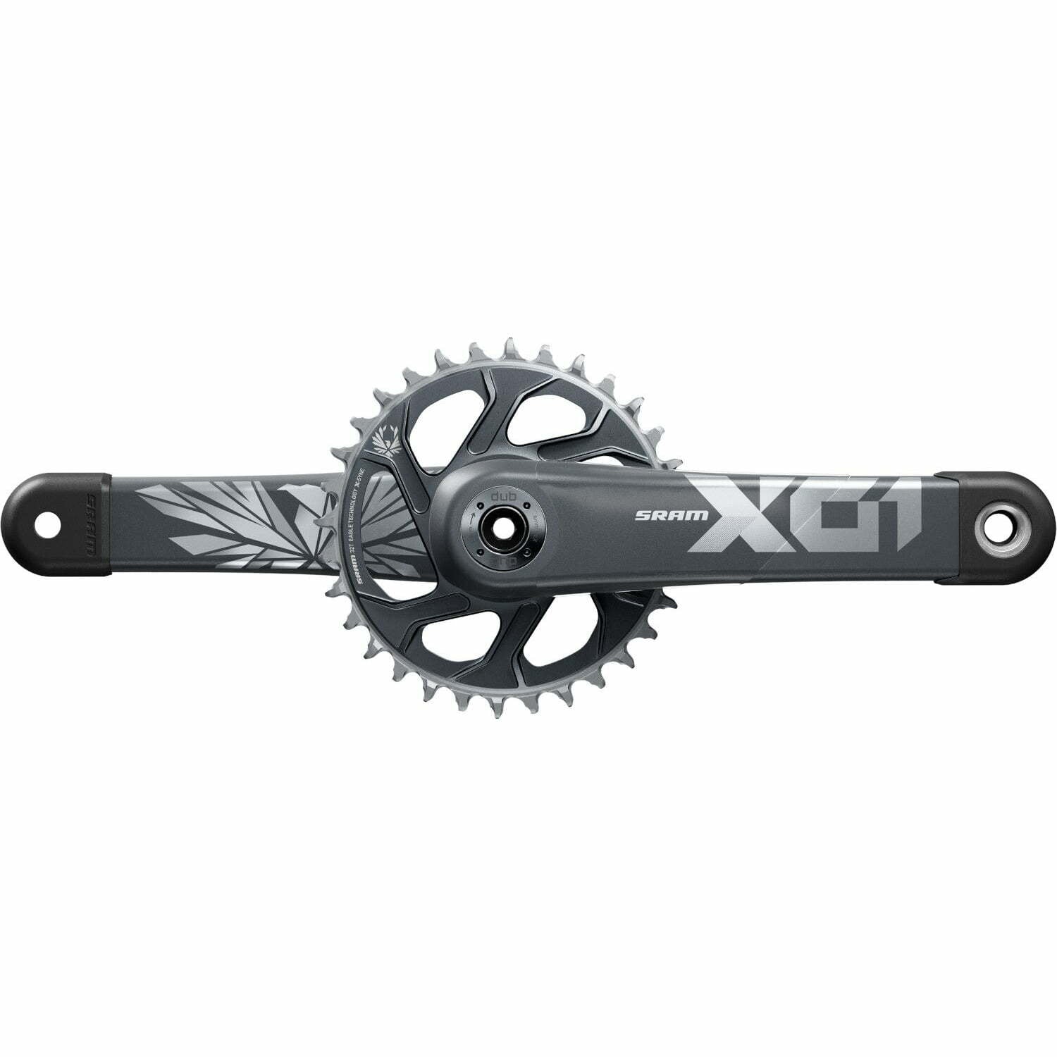 Sram X01 170mm DUB 32T Crankset Lunar Polar C2 (OEM)