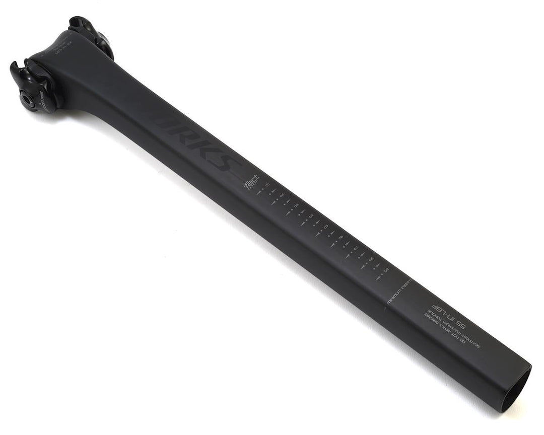 S-Works FACT Carbon Tarmac SL6 Seat Post, 0mm Offset, 320mm with 7/9 oval clamp for carbon rail