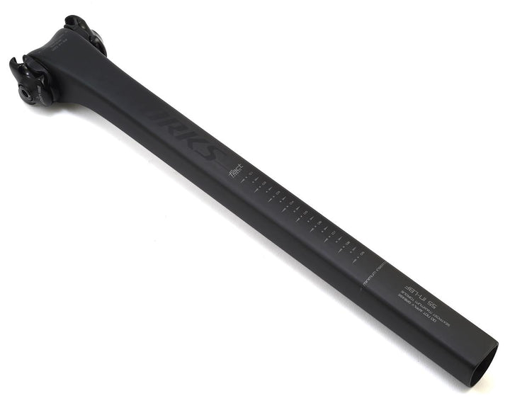 S-Works FACT Carbon Tarmac SL6 Seat Post, 0mm Offset, 320mm with 7/9 oval clamp for carbon rail