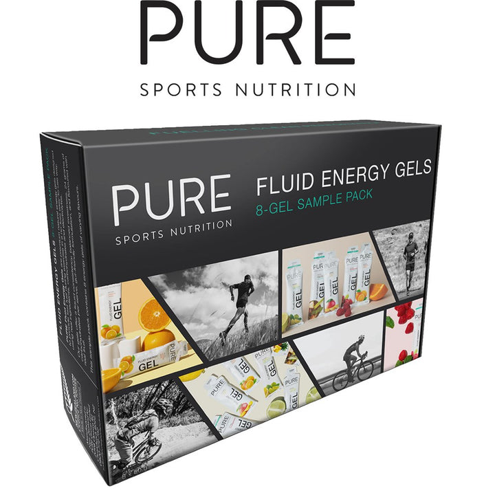 Pure Energy Gel Sample Pack 8 x 50gr Gels