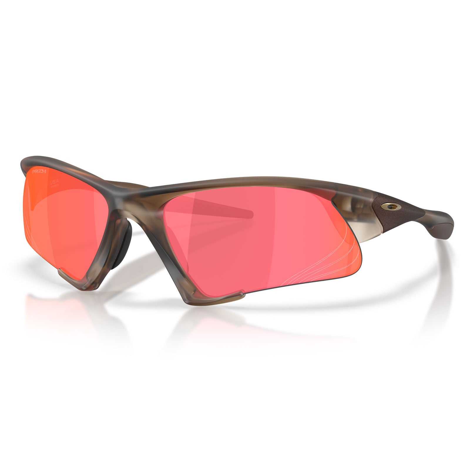 Oakley Sature Jacket Matte Brown Smoke W/Prizm Trail Torch