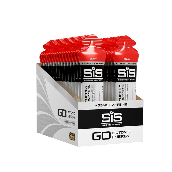 SIS Go Plus Caffeine Gels 60ml Berry Single