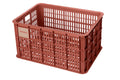 Basil Bicycle Crate 40L Terra Red