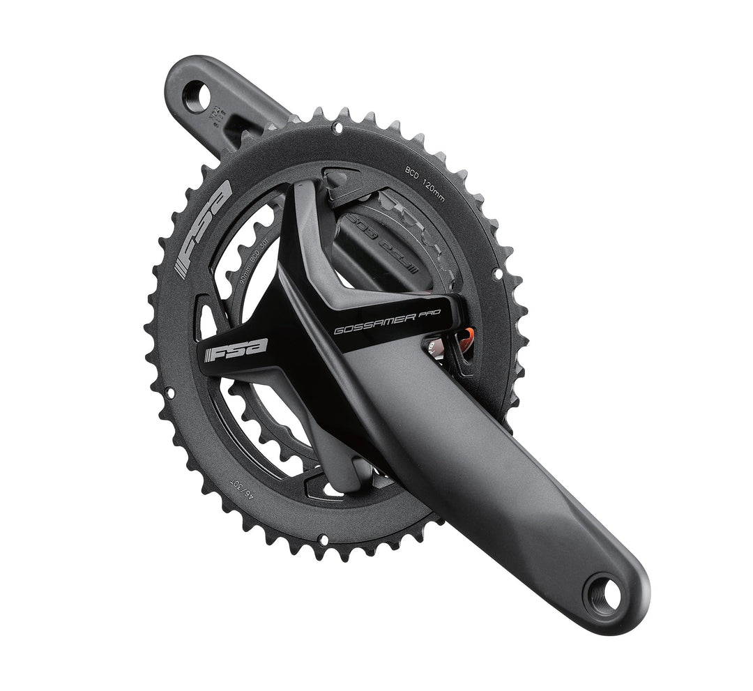 CRANKS FSA GOSSAMER BB386EVO 50/34 175MM BLACK