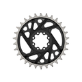 Sram XX T-Type 34T DM 3mm Offset Chainring Black