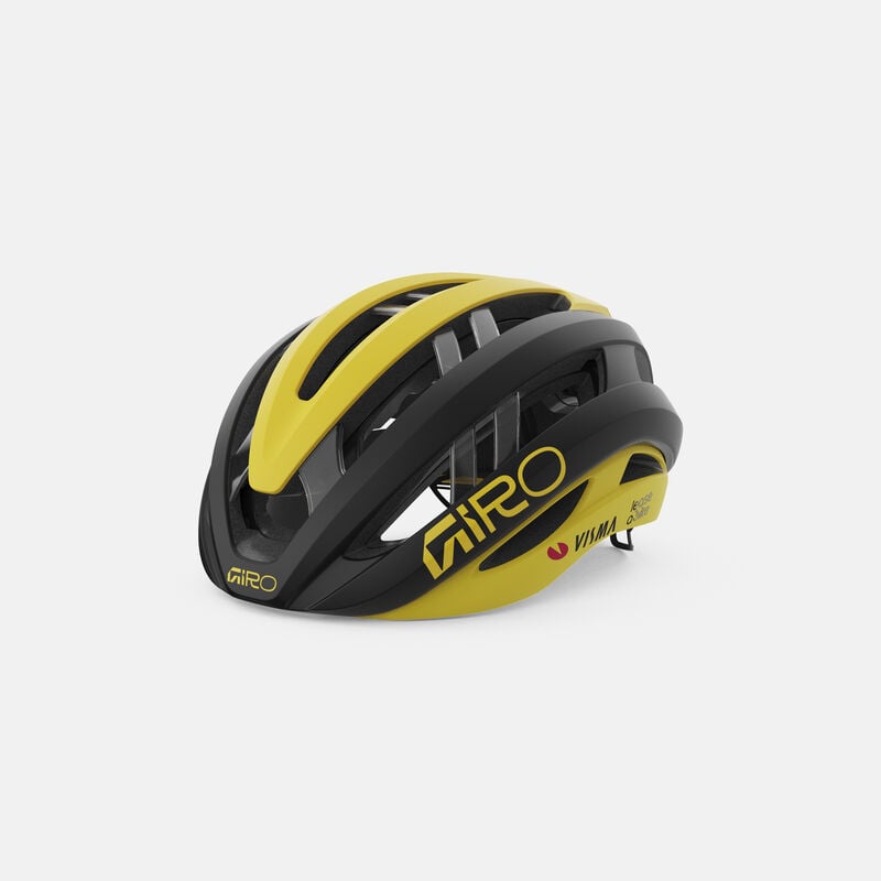 Giro Aries Spherical Helmet Matte Black / Matte Yellow Visma L