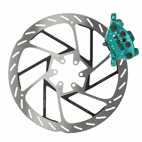 Sram Maven Ultimate Teal Splatter Expert Brake Kit